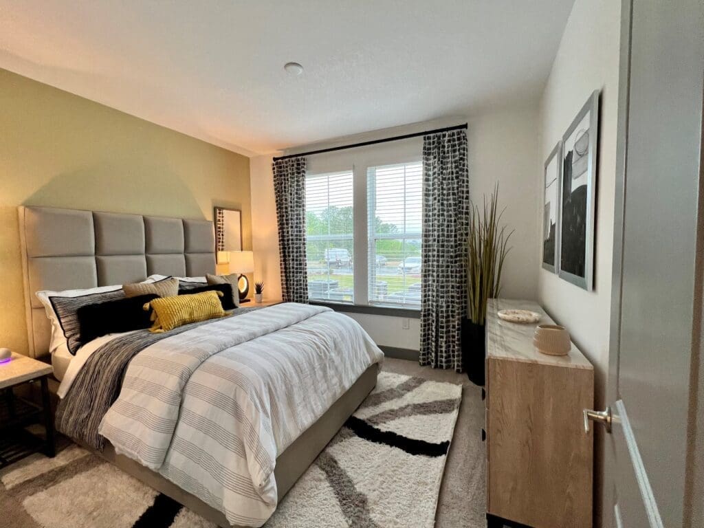 The Addison Eighty50 Two Bedroom Model bedroom